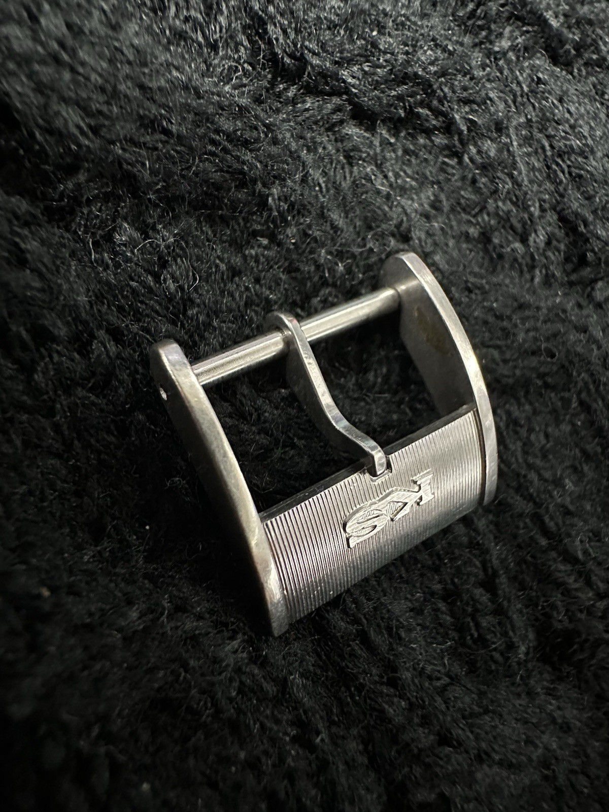 Genuine King Seiko 15mm Unpolished Buckle – Fits 44ks 5625, 5626, 5621 Etc.