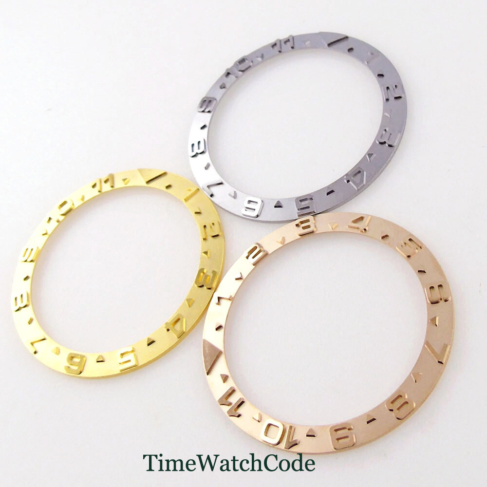 Sloping Bezel Insert Watch Ring 38mm*30.5mm Fits SUB SKX 007 Men’s Watch