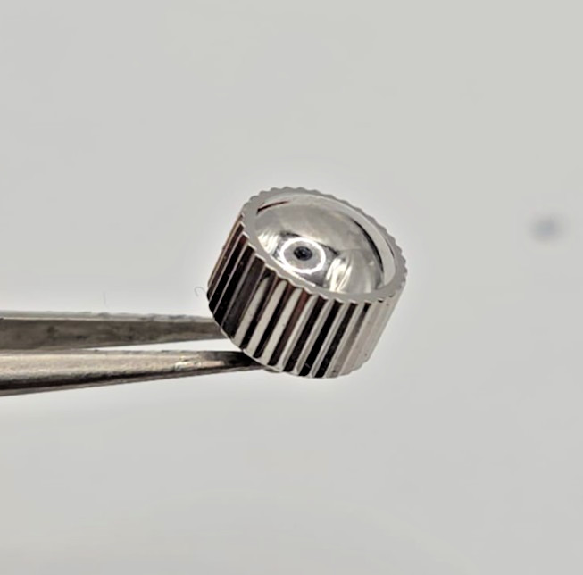 STAINLESS STEEL INTERNAL SCREW CROWN type ZENITH DEFY compatible D.6.00mm