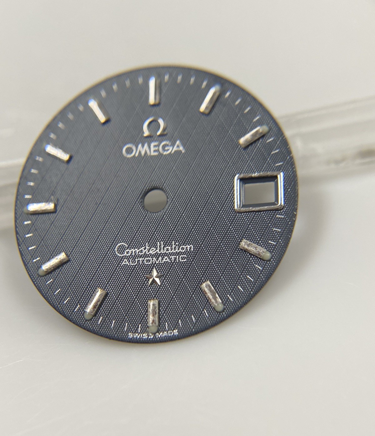 Original NOS Omega Constellation 20.50mm Navy Blue Dial