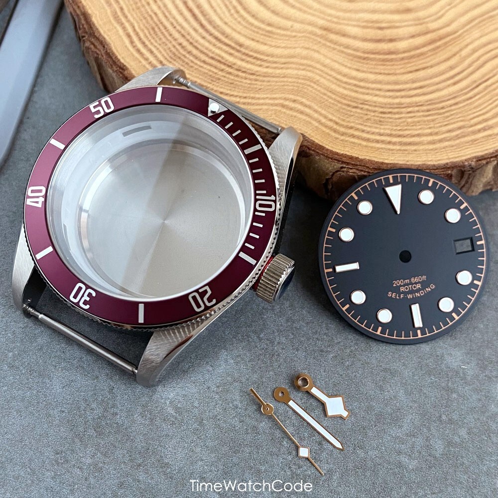 41mm Waterproof Watch Case for Black Bay Fit NH35/36 Miyota8215 ETA2824 PT5000