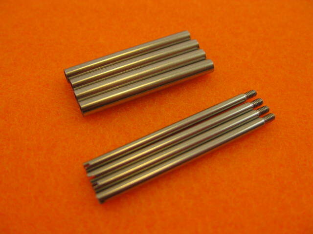 NEW 24mm SWISS 316L Stainless SCREW & TUBE SET 44mm Genuine PANERAI 4 SET