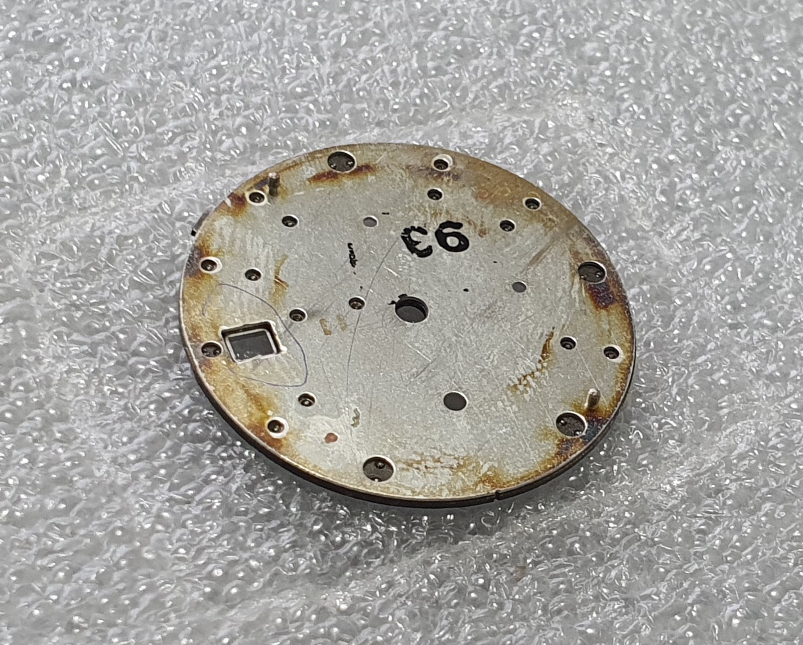 Seiko Premier Chronograph 7T62-0MX8 Watch Dial Part Genuine Seiko Dial Part