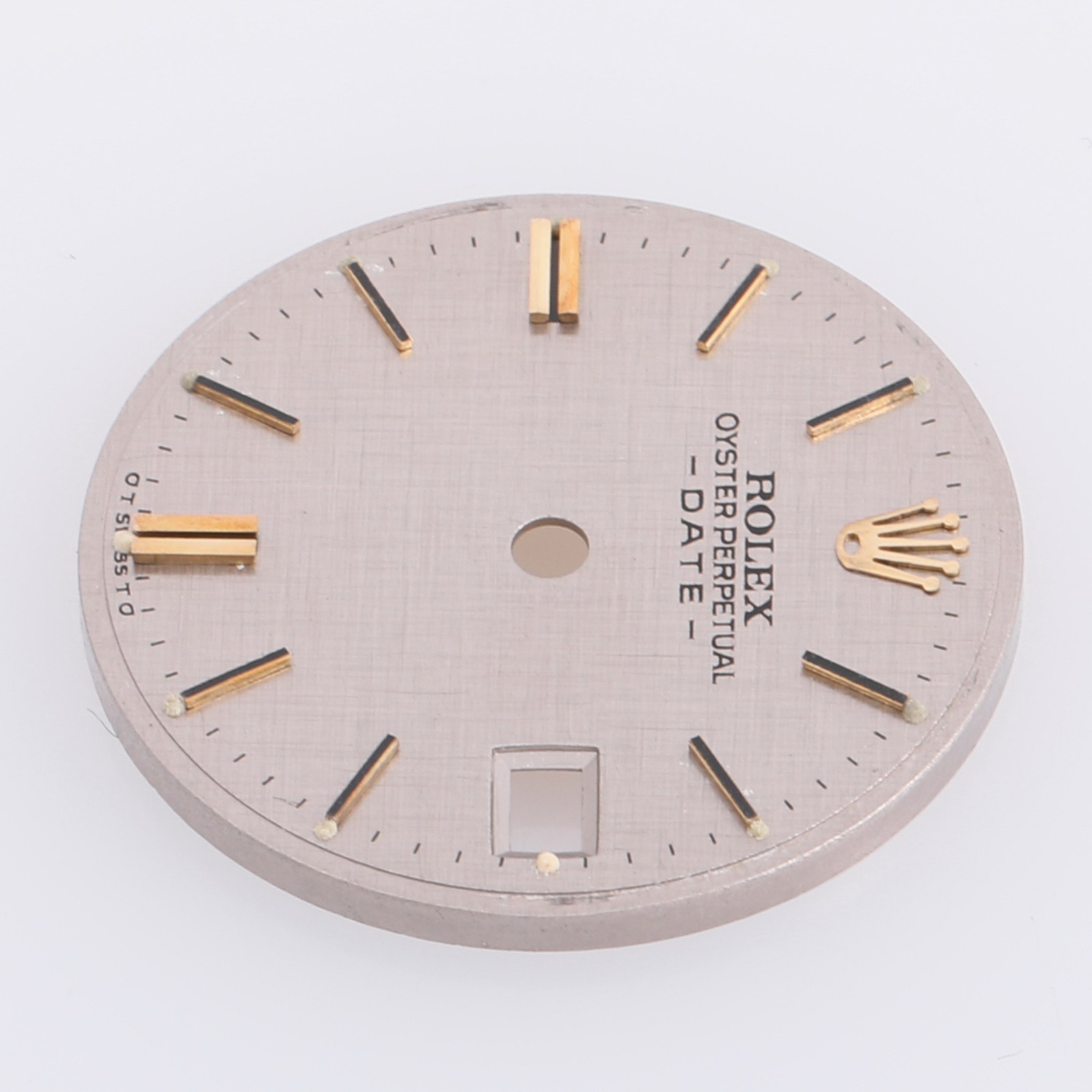 Rolex Lady Date 26mm Gray Linen Stick Dial TSwissMadeT 6917 69173 69178 #K47
