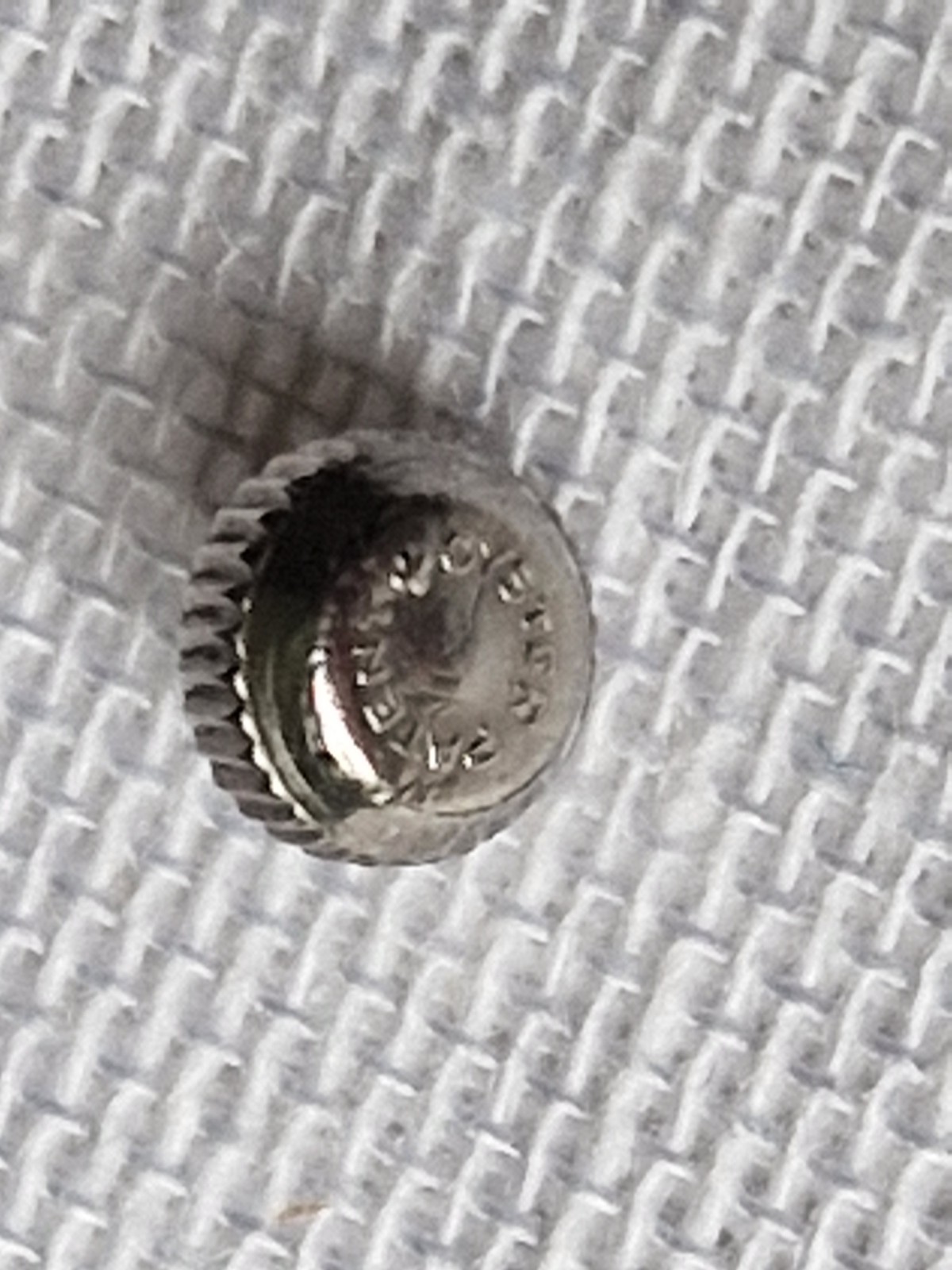 Rolex Oyster 5.4mm Bubbleback Crown. Excellent Condition.