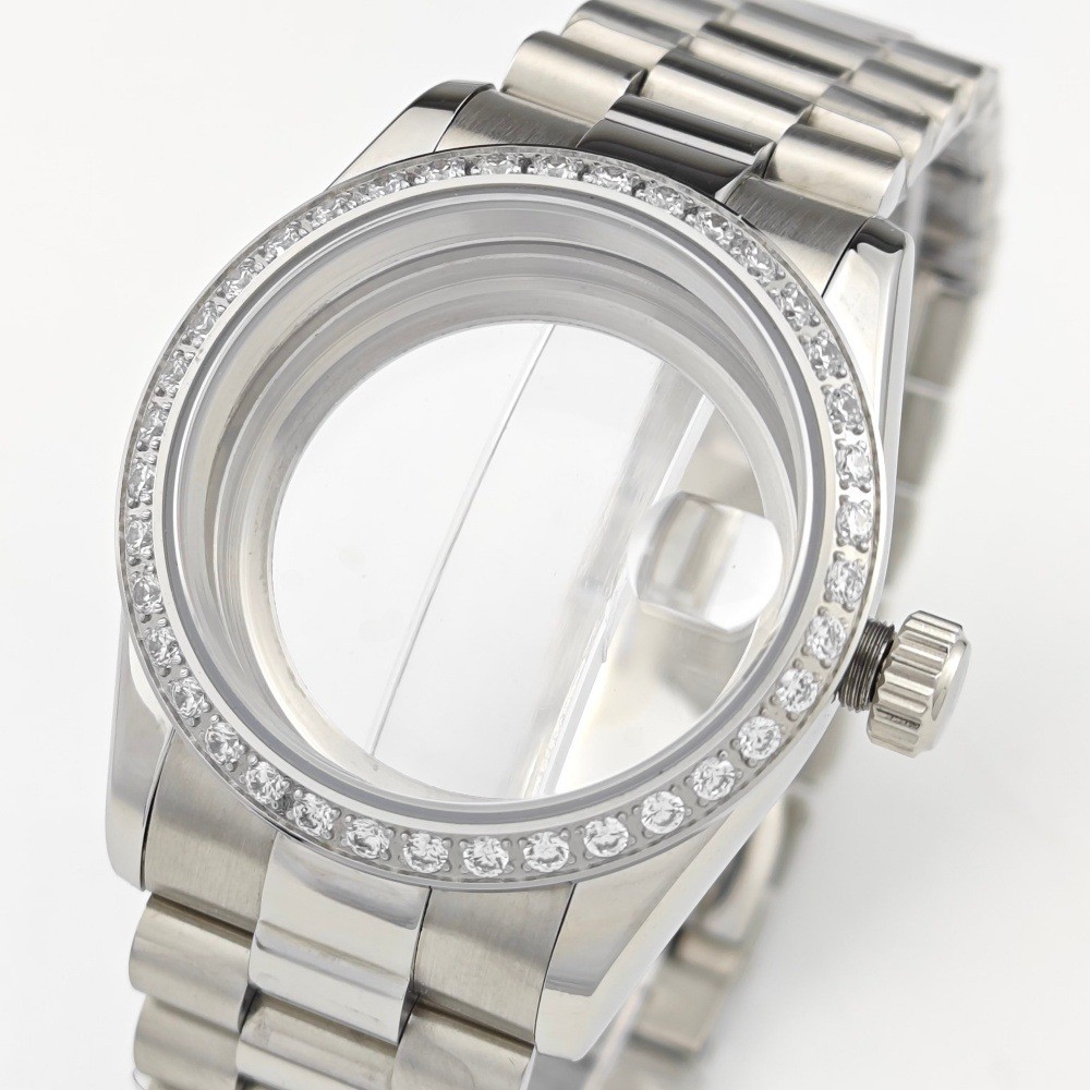 Movement 36mm stainless Steel Watch Case For Nh35 Nh36/38