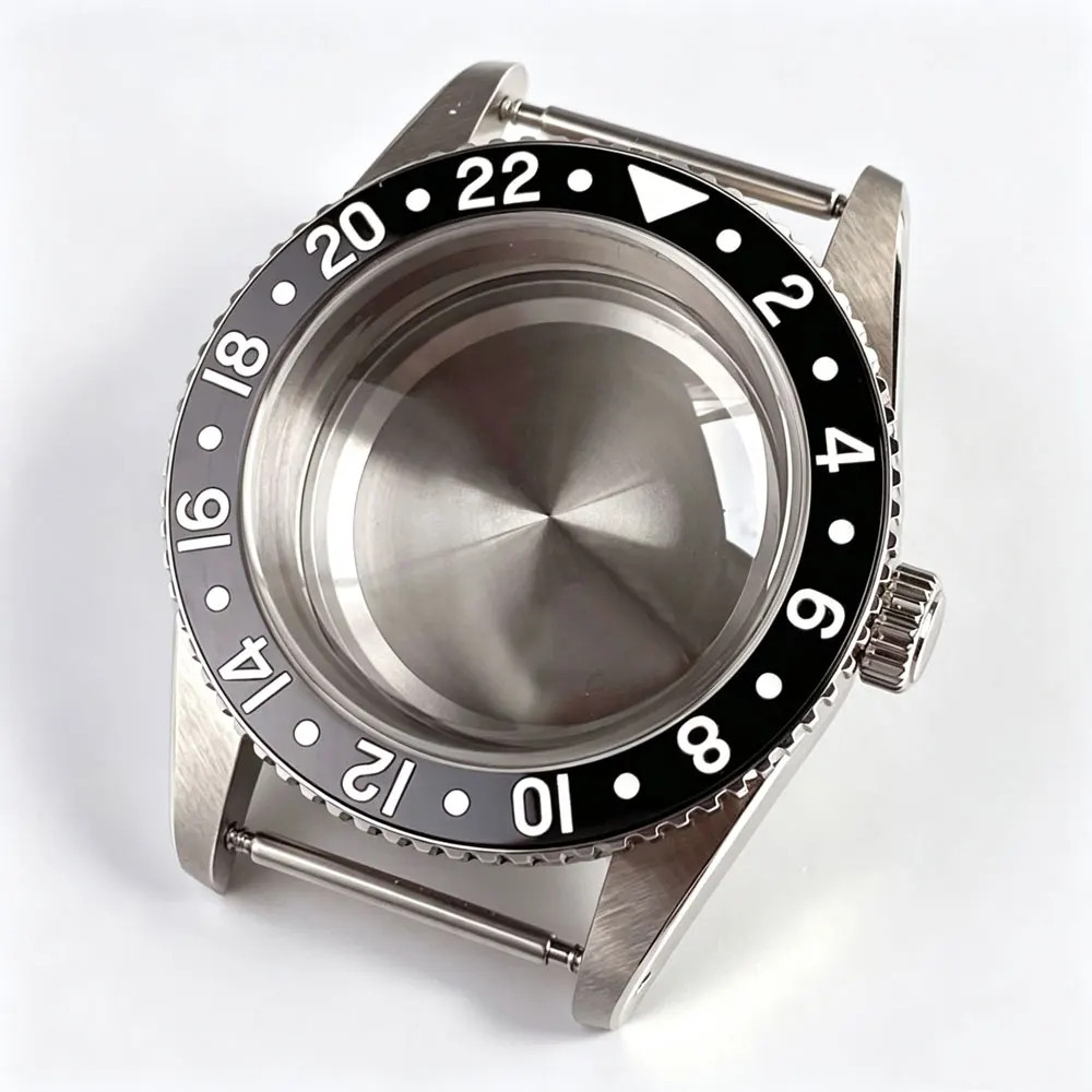 Tandorio 20ATM 38mm Mod NH34 NH35 Steel Diver Men Watch Case For NH35 NH36