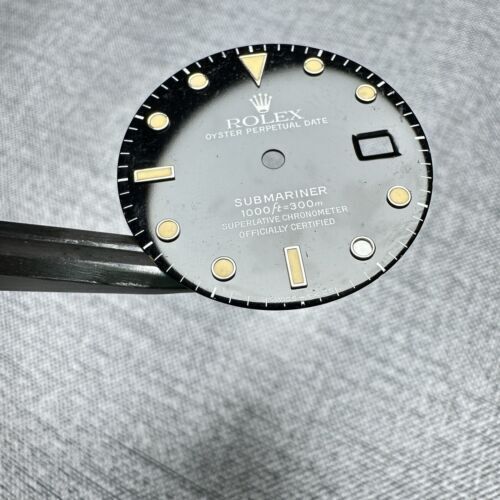 Rolex Dial Submariner Vintage Quadrante 16800 16610 168000 Tropical