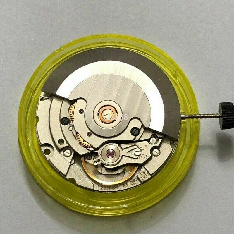 For SEAGULL ST2146 CLONE ETA 2836 2836-2 AUTOMATIC MOVEMENT PERLAGE WHITE Silver