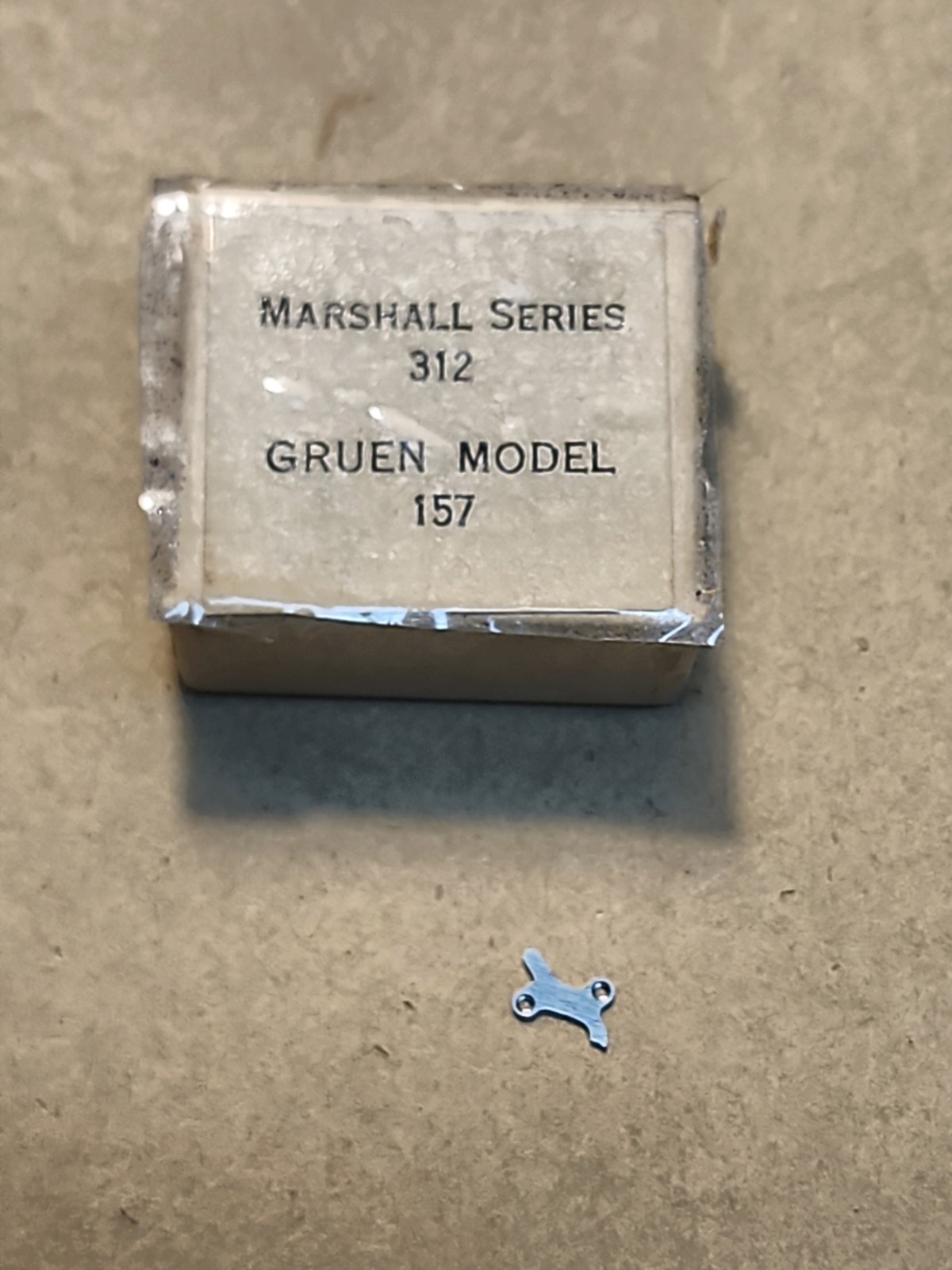 NOS Marshall Series 312 Part For Gruen Model 157