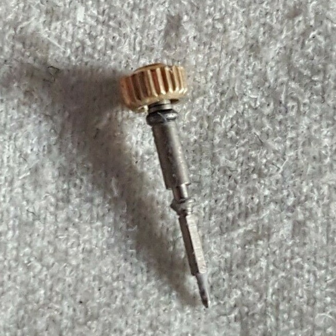 Omega Water Resistant Gold Plated Crown Part Number 63102