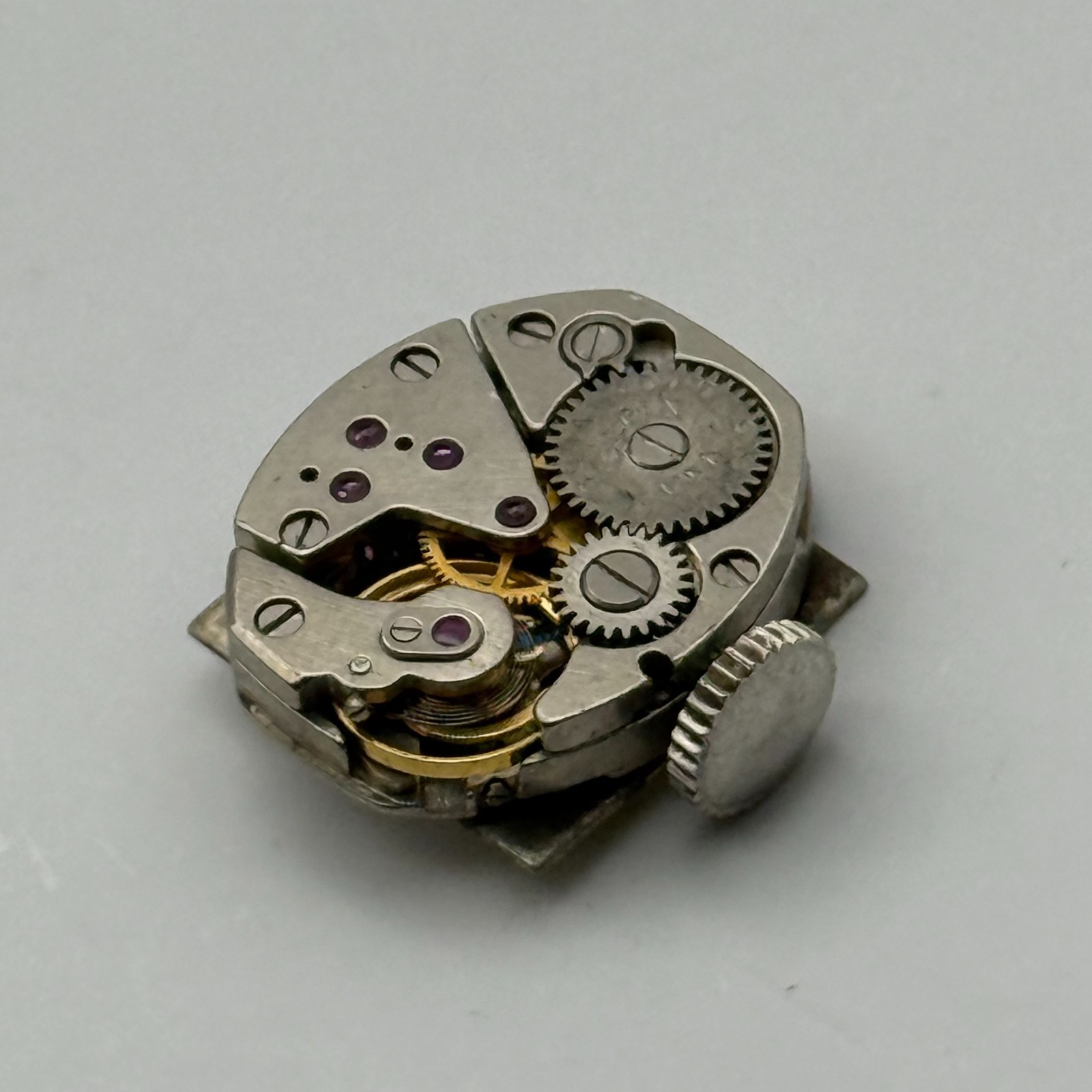 Elgin 833A Watch Movement American Manual Wind Vintage Parts Repair 13.3mm