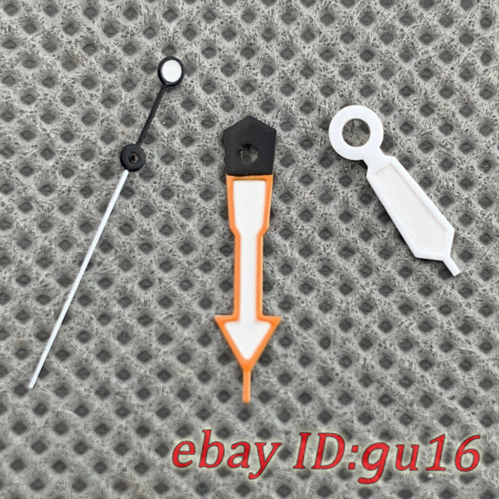 Green luminous black blue green orange watch hands fit NH34 NH35 NH36 Movement