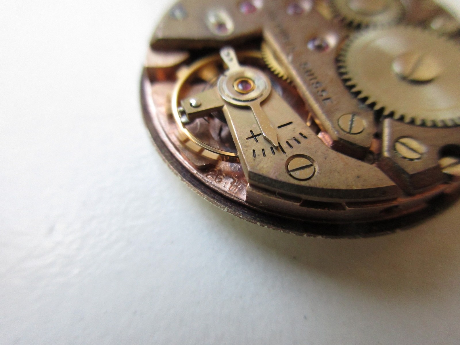 FHF Fontainemelon cal. 26 Sigma Swiss watch movement – running