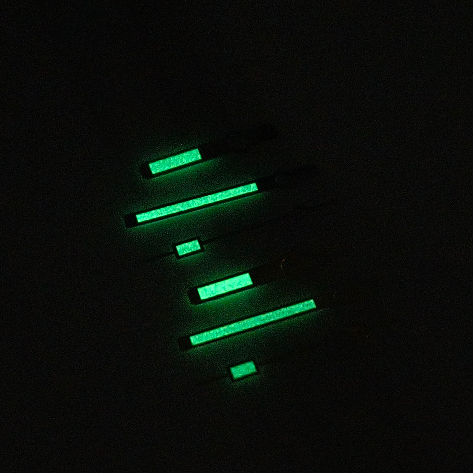 Gold 62 MAS TYPE Green Luminous Watch Hand Fit For SKX NH35 NH36 Movement