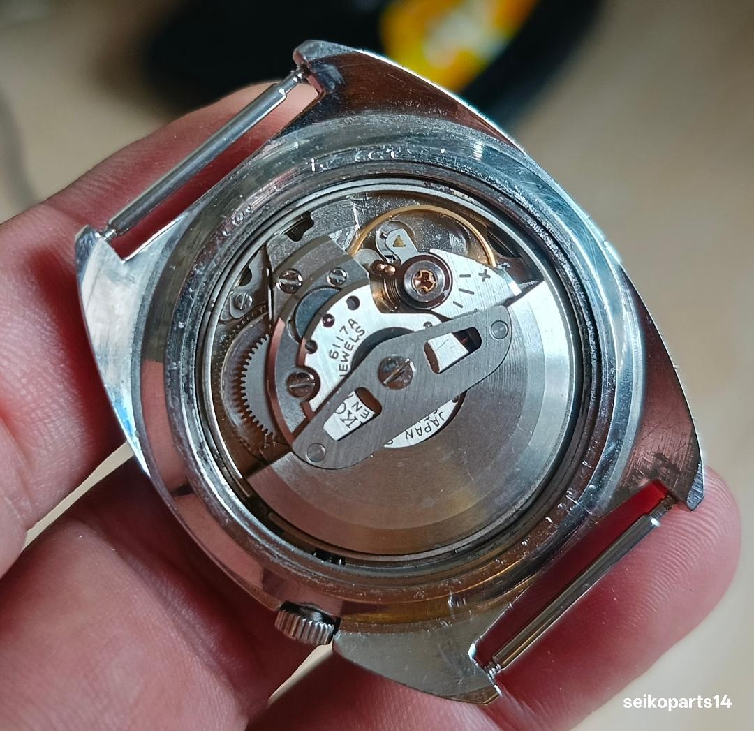 SEIKO NAVIGATOR TIMER 6117-8000 YEAR 1969 JUN -/+5 SPD ACCURACY RARE SILVER DIAL