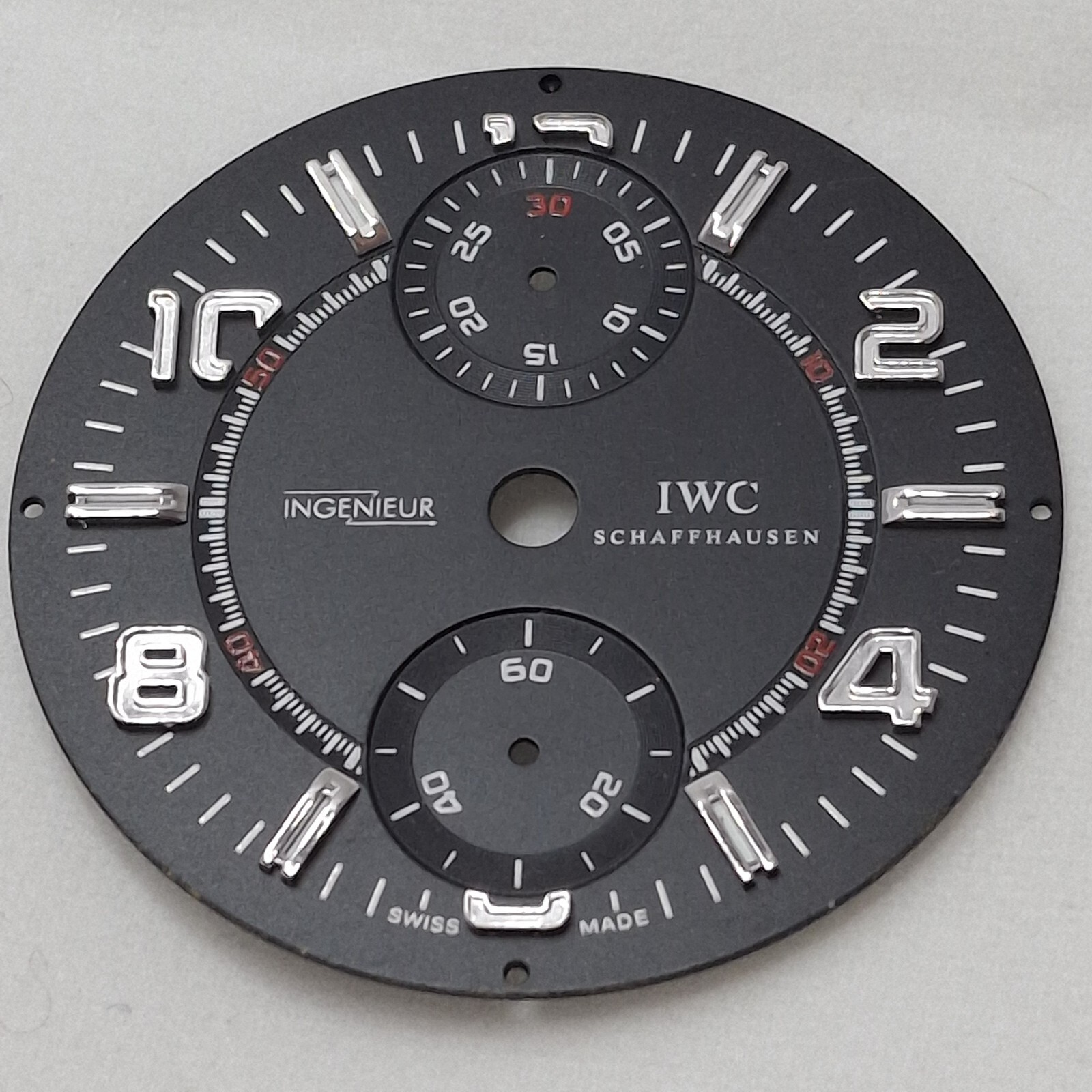 IWC Watch Ingenieur Chronograph vintage dial 31mm PARTS Part Swiss #x6