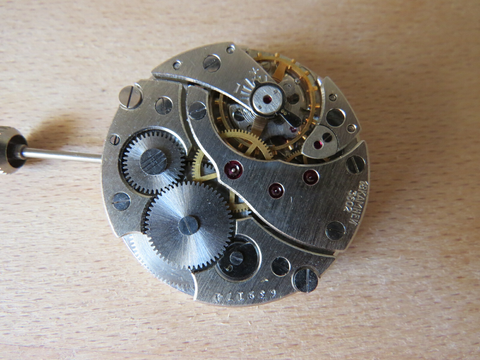 MOLNIJA 3602 movement New NOS Vintage Original Russian unused tested sixties