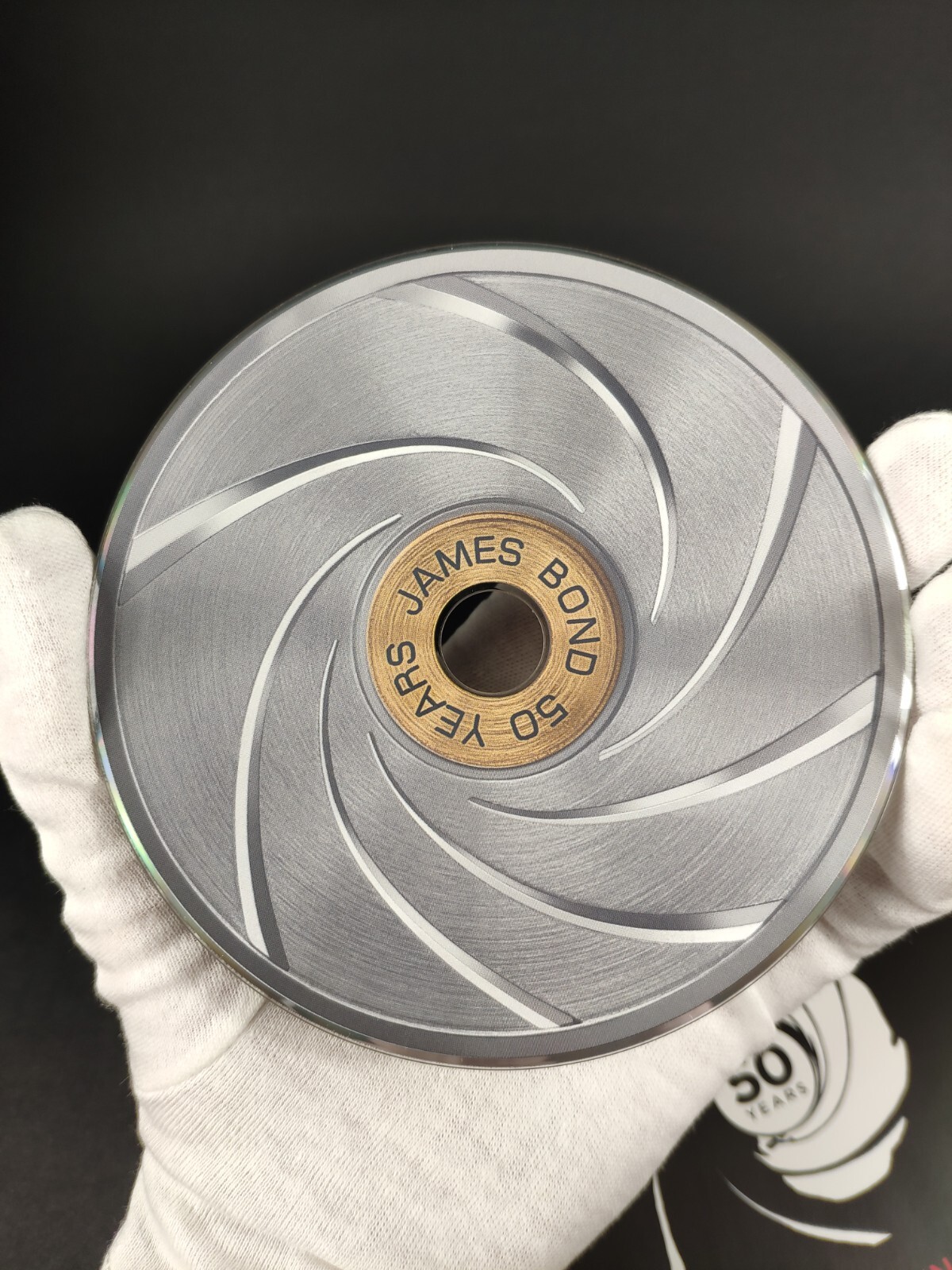 RARE Limited OMEGA WATCH CD Disc JAMES BOND 007 50 YEAR
