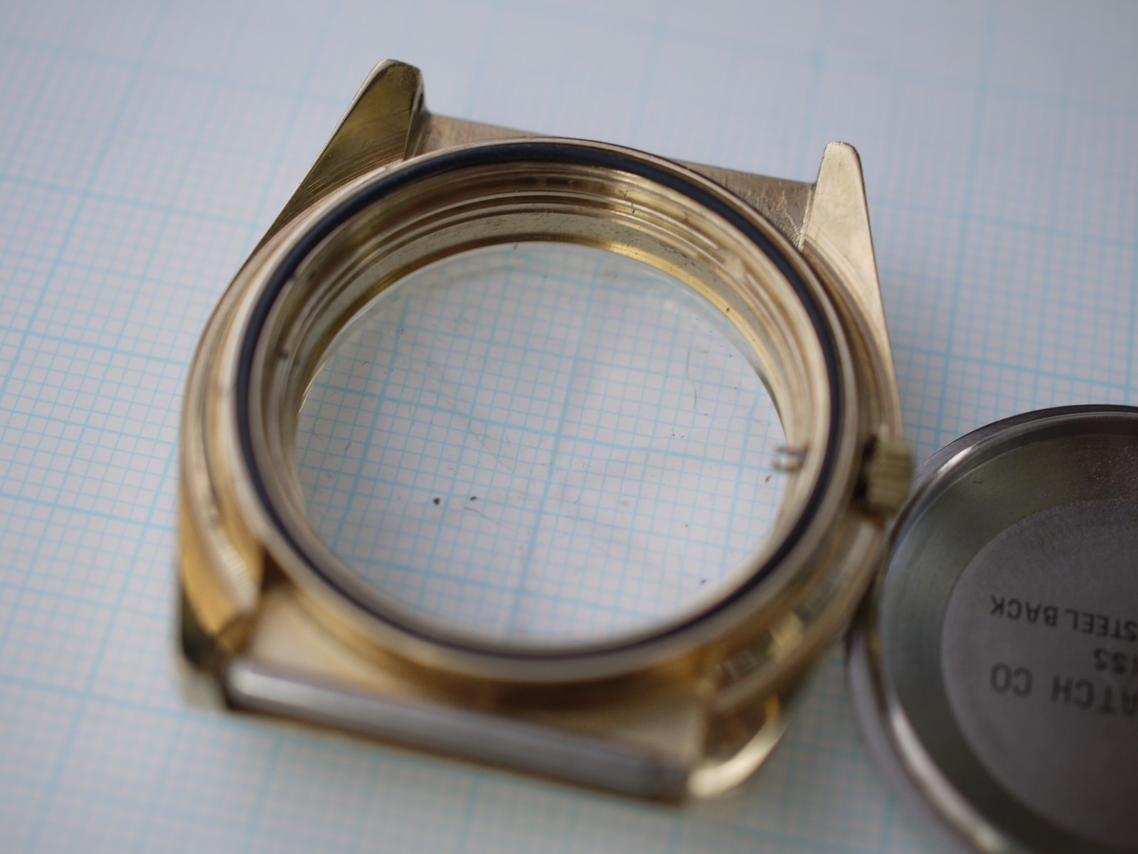 RADO COMPANION 603.3082.2 Automatic Gold Plated Special crysta Ø 34mm Case