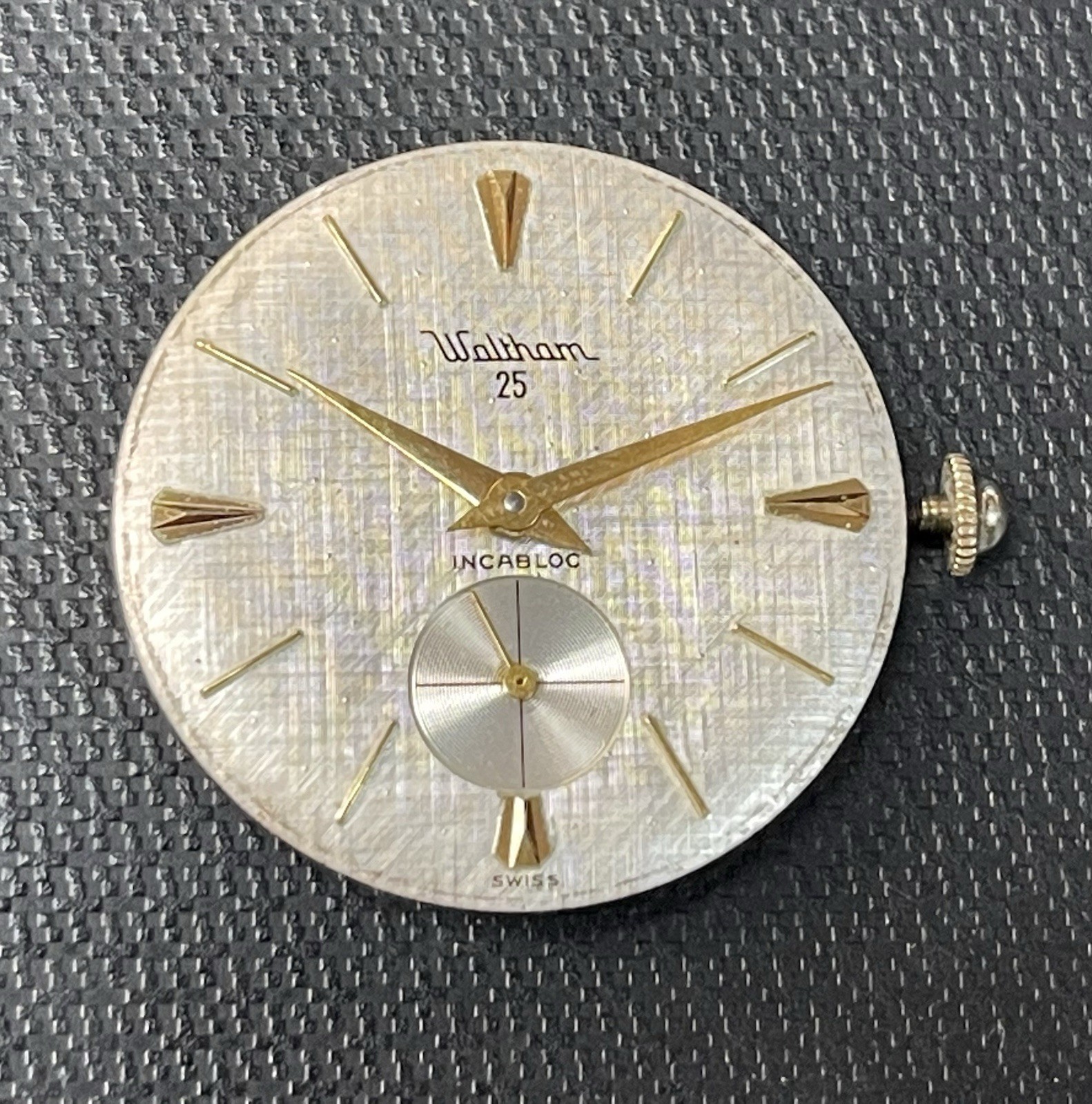 Vintage Waltham Premier Grade 25 Jewel Movement…TJ1120
