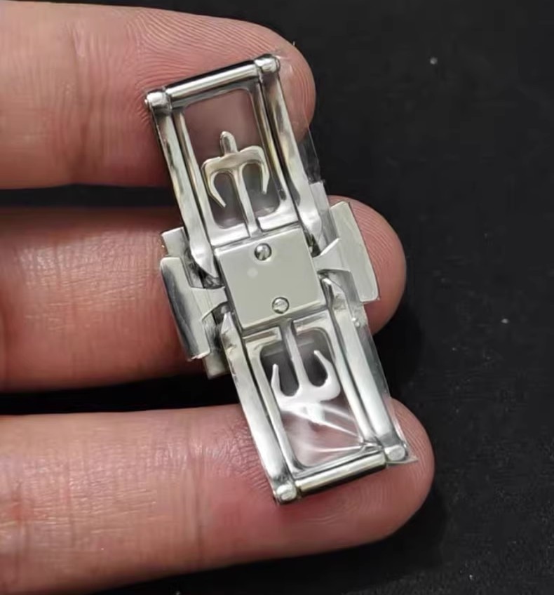 Compatible For with Patek Philippe 5712 steel bracelet with deployant clasp 16MM