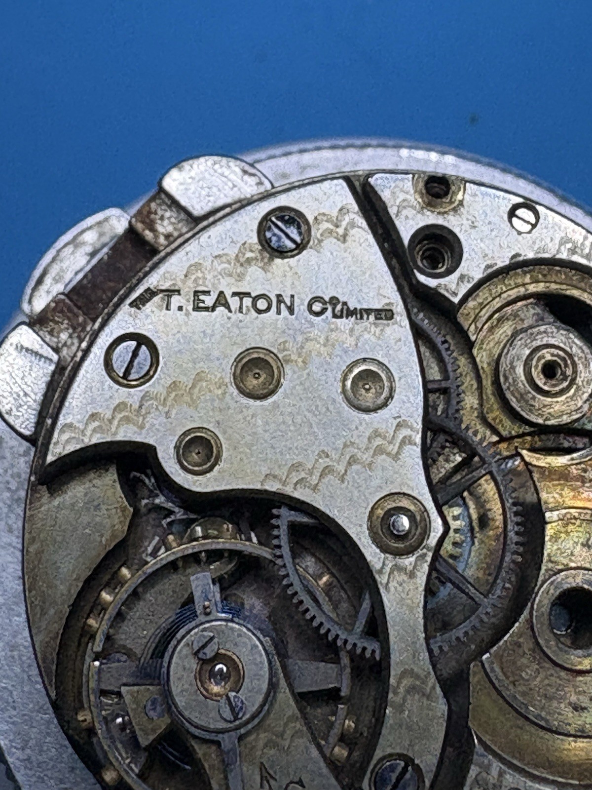 The T.Eaton Co. Limited Wristwatch Movement for parts or repair