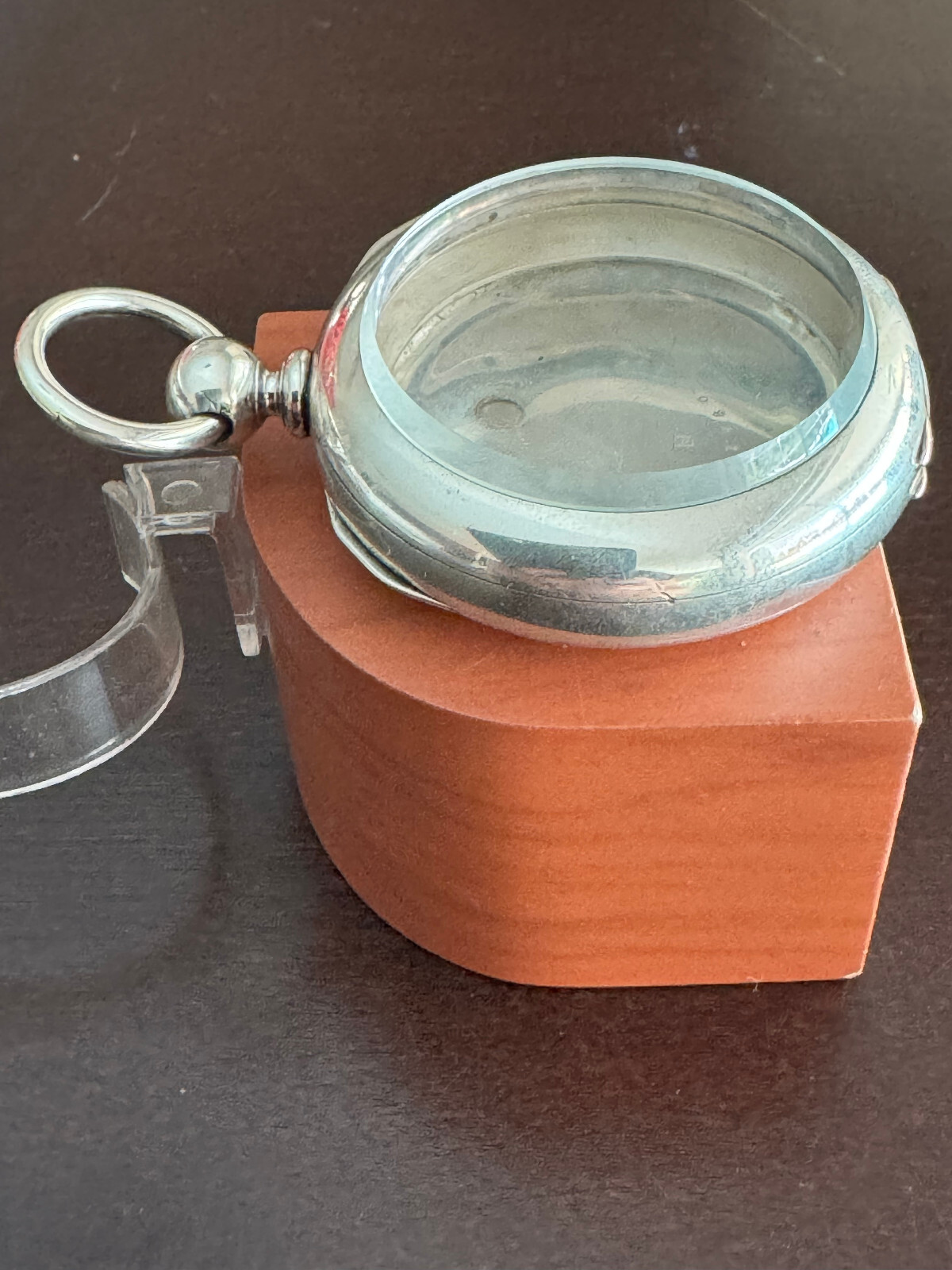 VINTAGE 18 SIZE COIN SILVER DUEBER POCKET WATCH CASE, KEY WIND/KEY SET