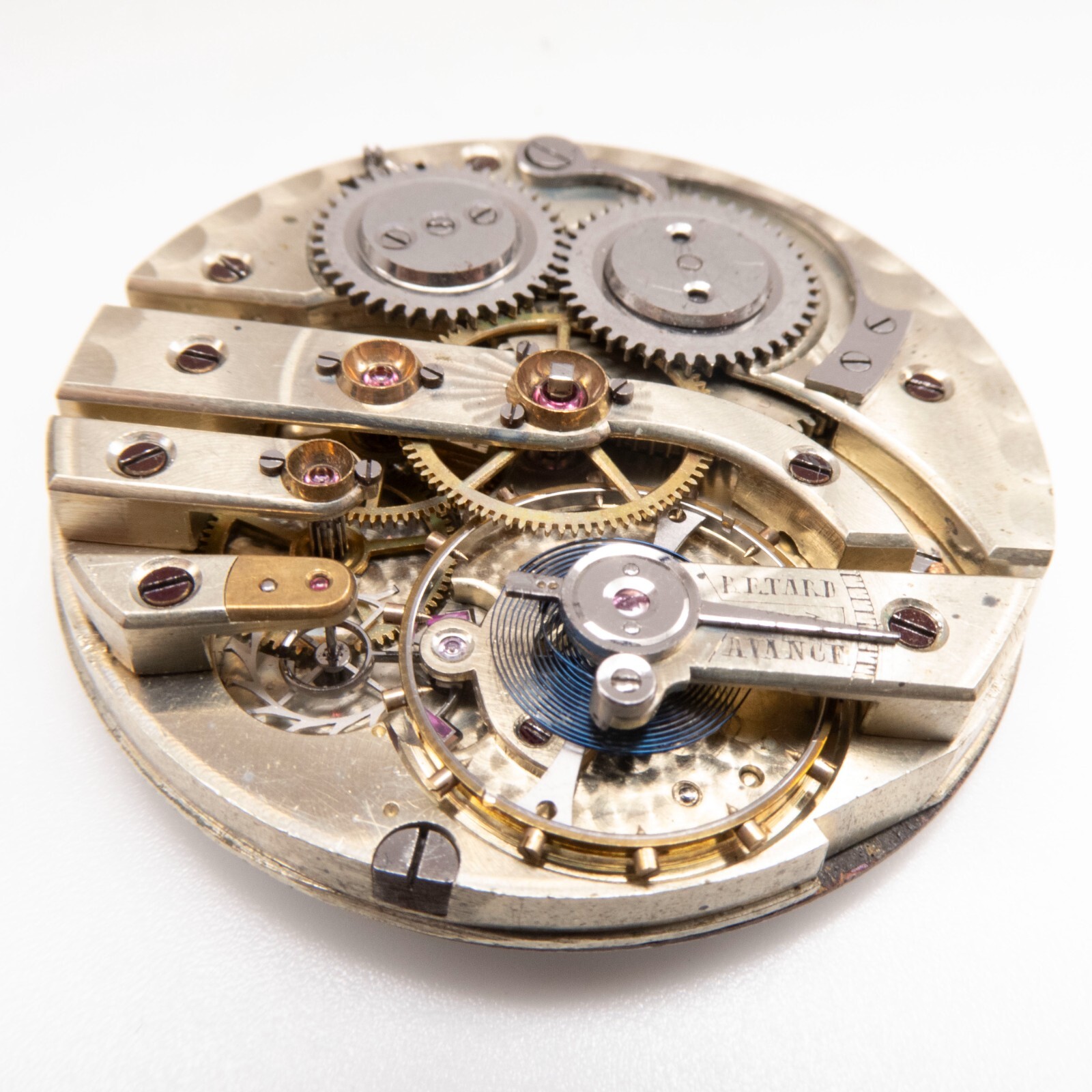 Unsigned 43.2 x 10.2 mm High Grade Swiss Antique Pocket Watch Movement