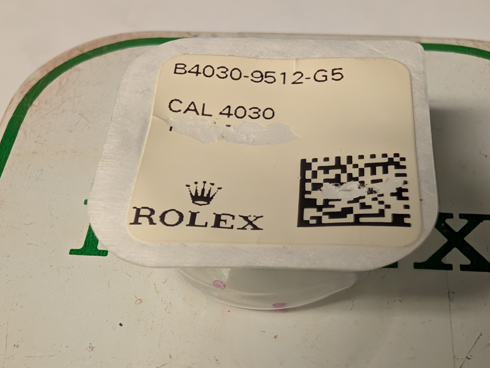 Genuine Rolex 4030 9512 Jewel for Driving Wheel for Crown Wheel-Upper Lower – 1