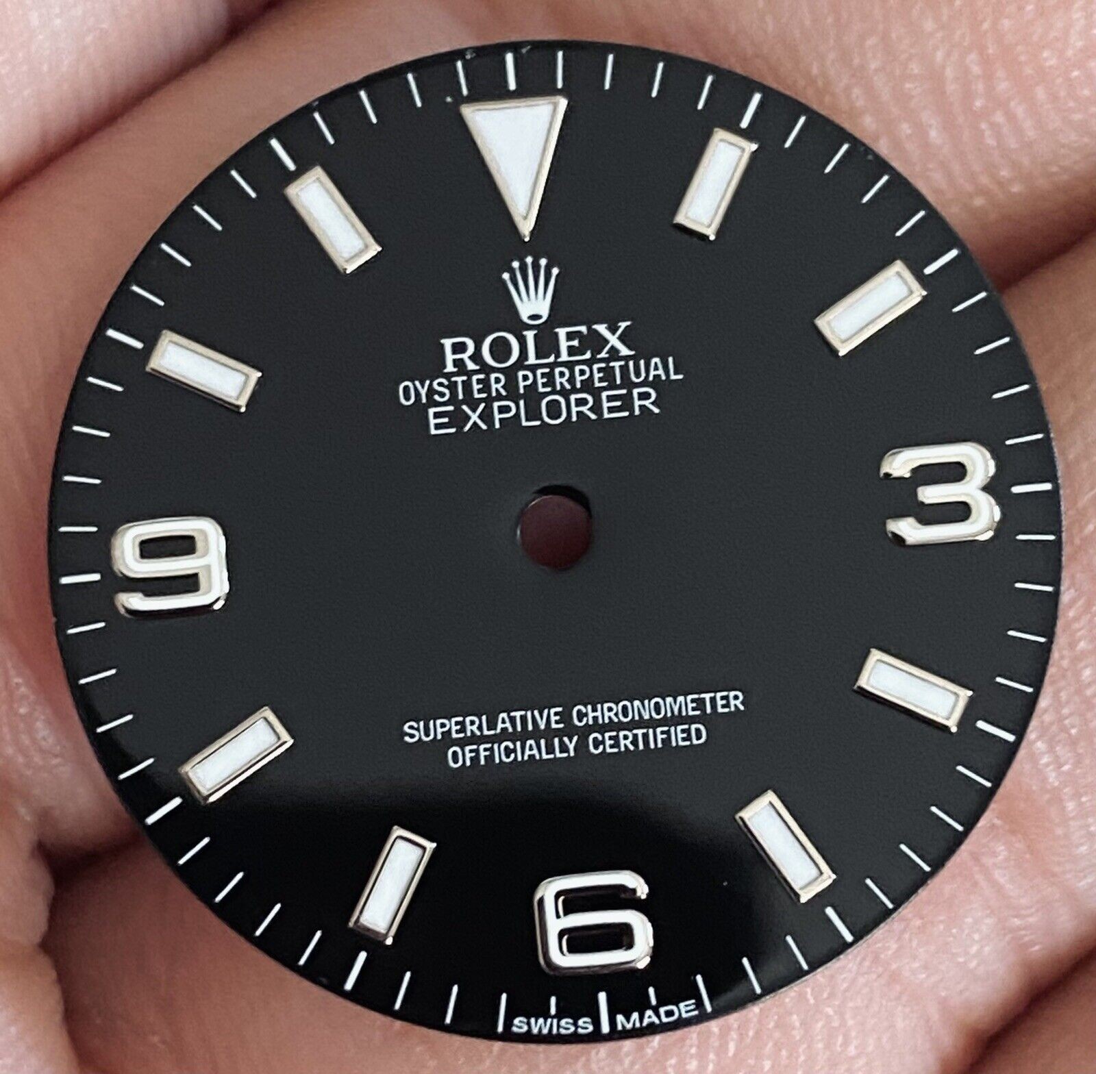 Rolex 3 6 9 Dial For Model Explorer 1 36mm Ref 114270 14270