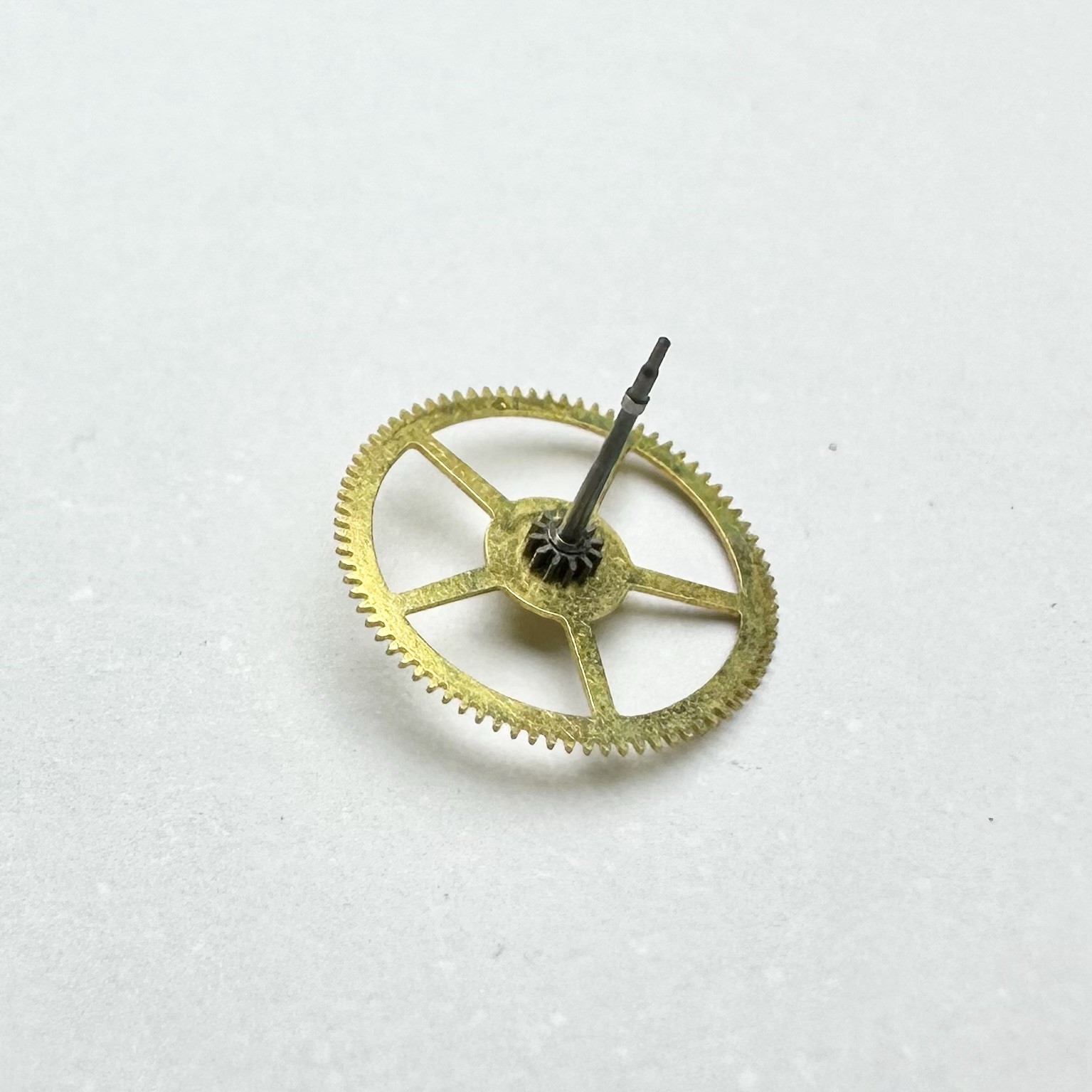 241 440 NOS SWEEP SECOND WHEEL & PINION FOR VINTAGE KING SEIKO 4420 KS 44GS