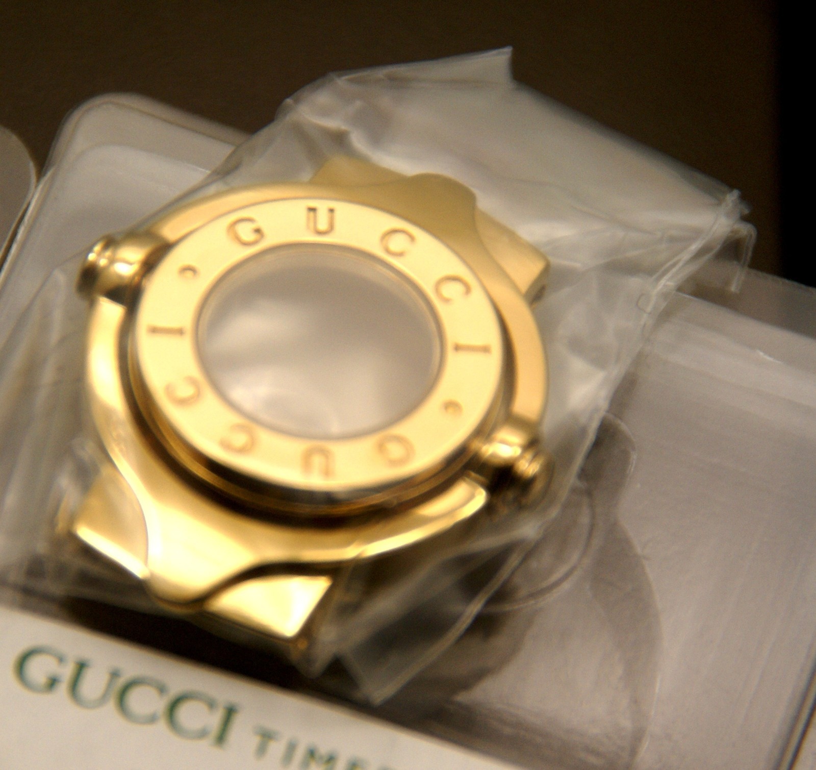 NIB Gucci Replacement Case Set – 6600 L – Silver and Gold Tone