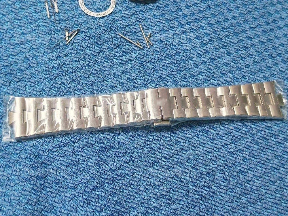 DIY 42mm Stainless Watch Case Set For 9015 Movement After-salesAccessories