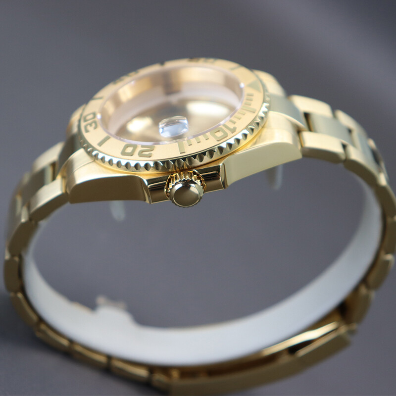40mm Sterile Watch Cases 20mm Strap Prominent Ceramic Bezel Fit Nh35 36 Movement