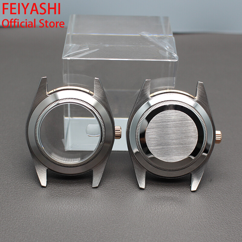 For Nh36 nh38 nh34Movement 28.5mm Dial 36mm/35mm stainless steel Watch Case nh35