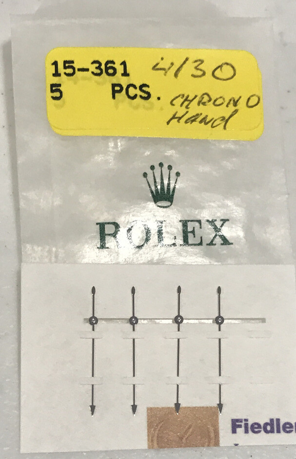 Rolex Second Hand 15-361 White Gold New Genuine Price Per Hand model 116250