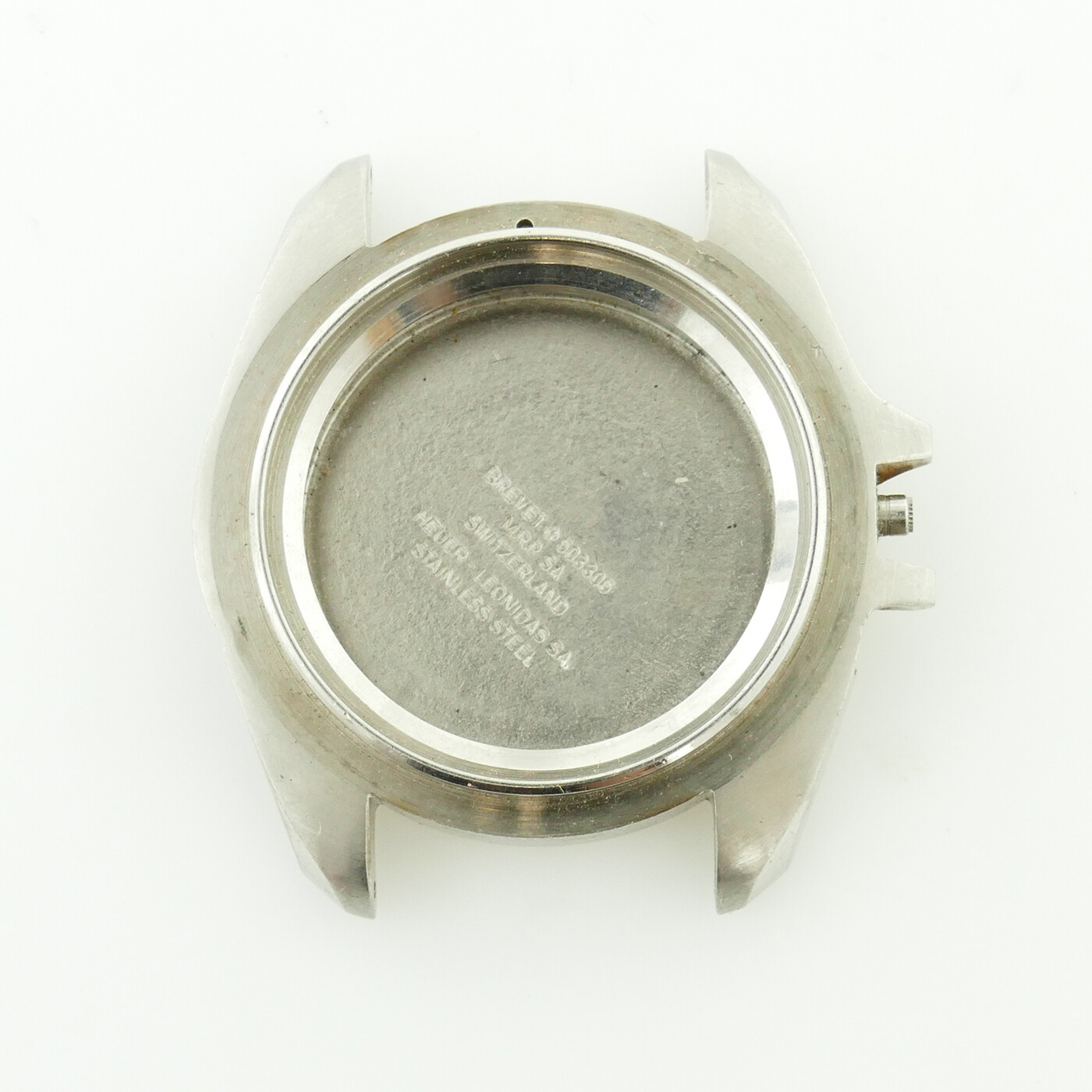 TAG HEUER DIVER HL 980.024 STAINLESS STEEL CASE FOR PARTS OR REPAIRS