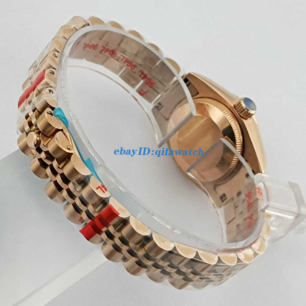26mm Silver Gold Watch Case Sapphire Glass Fit NH05 NH06 Movement Accessories
