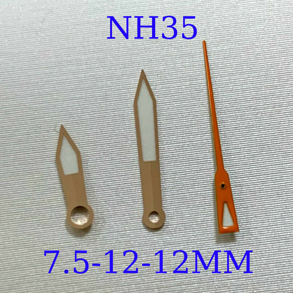 Set of watch hands for Seiko SKX007- NH35A/NH36A Movement w/ Lume HA49