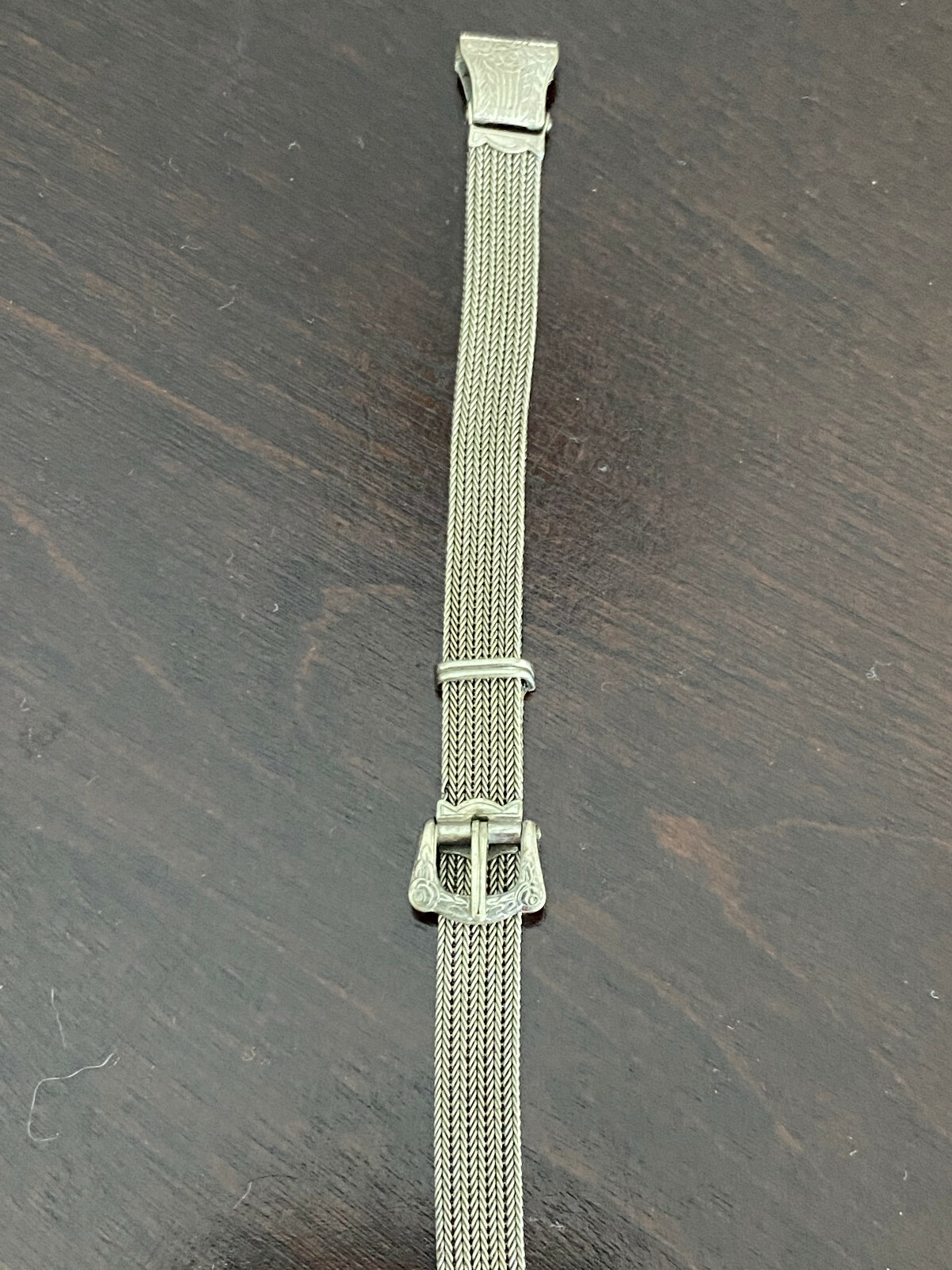 LADIES ADJUSTABLE BELT BUCKLE BAND 7.5MM WIDE , 6″ IN LENGTH