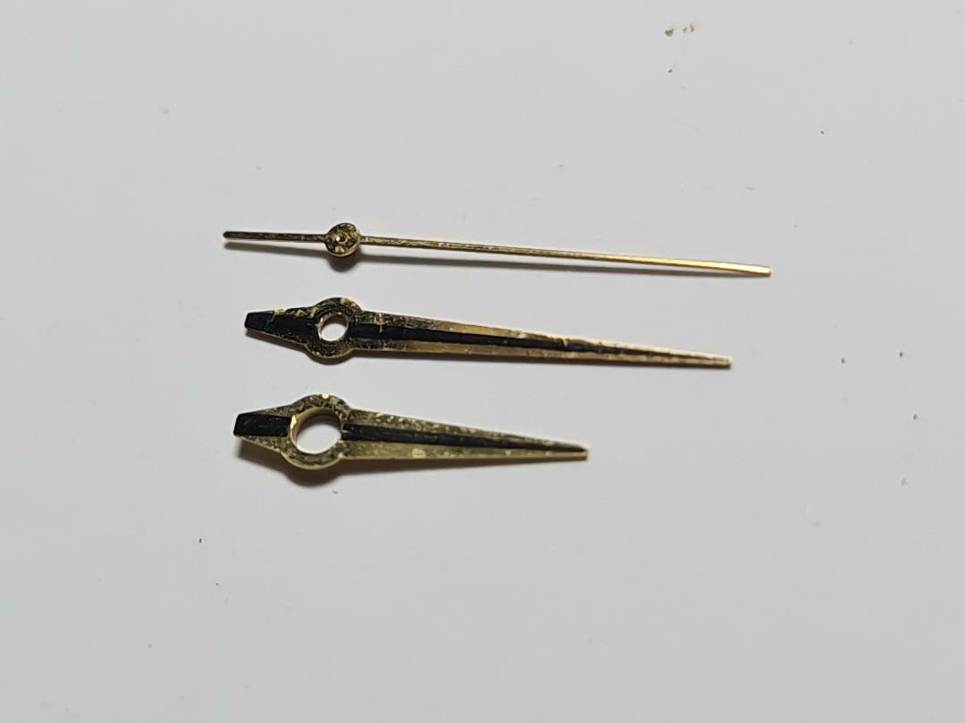 GENUINE USED GOLDEN SET of HANDS SEIKO KS KING SEIKO 4502-7000 4502-7001