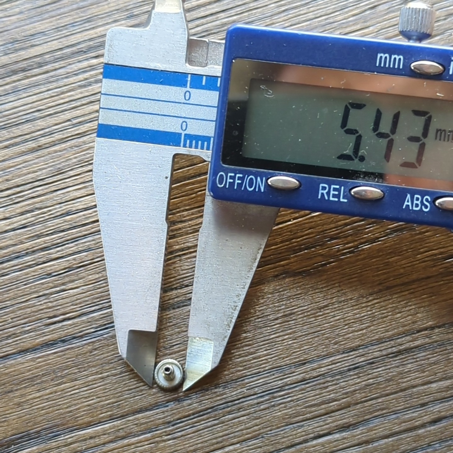 Rolex + Oyster Bubbleback 5.4mm Steel Crown Tap 1.1 New Old Stock (D45)