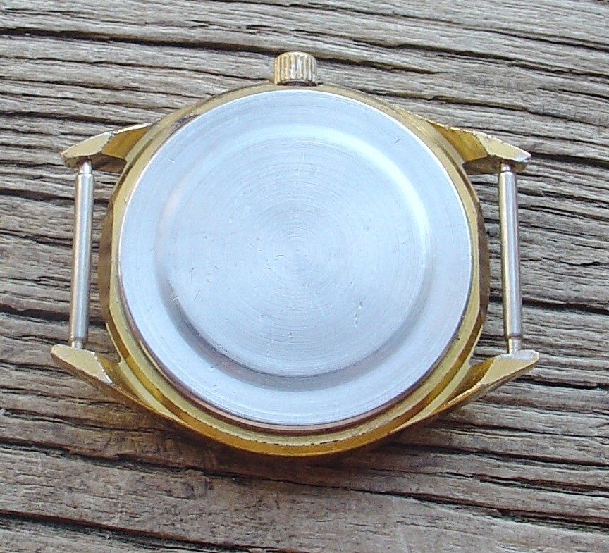 Vintage Mens watch Luch Belarus (USSR) Black Dial