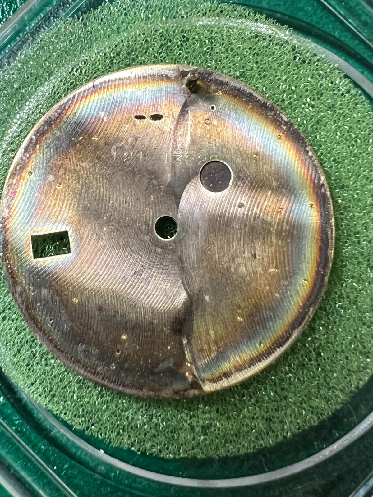 Factory Org Rolex Date Champagne Stick marker dial for Ref 15013-15233 FCD17304