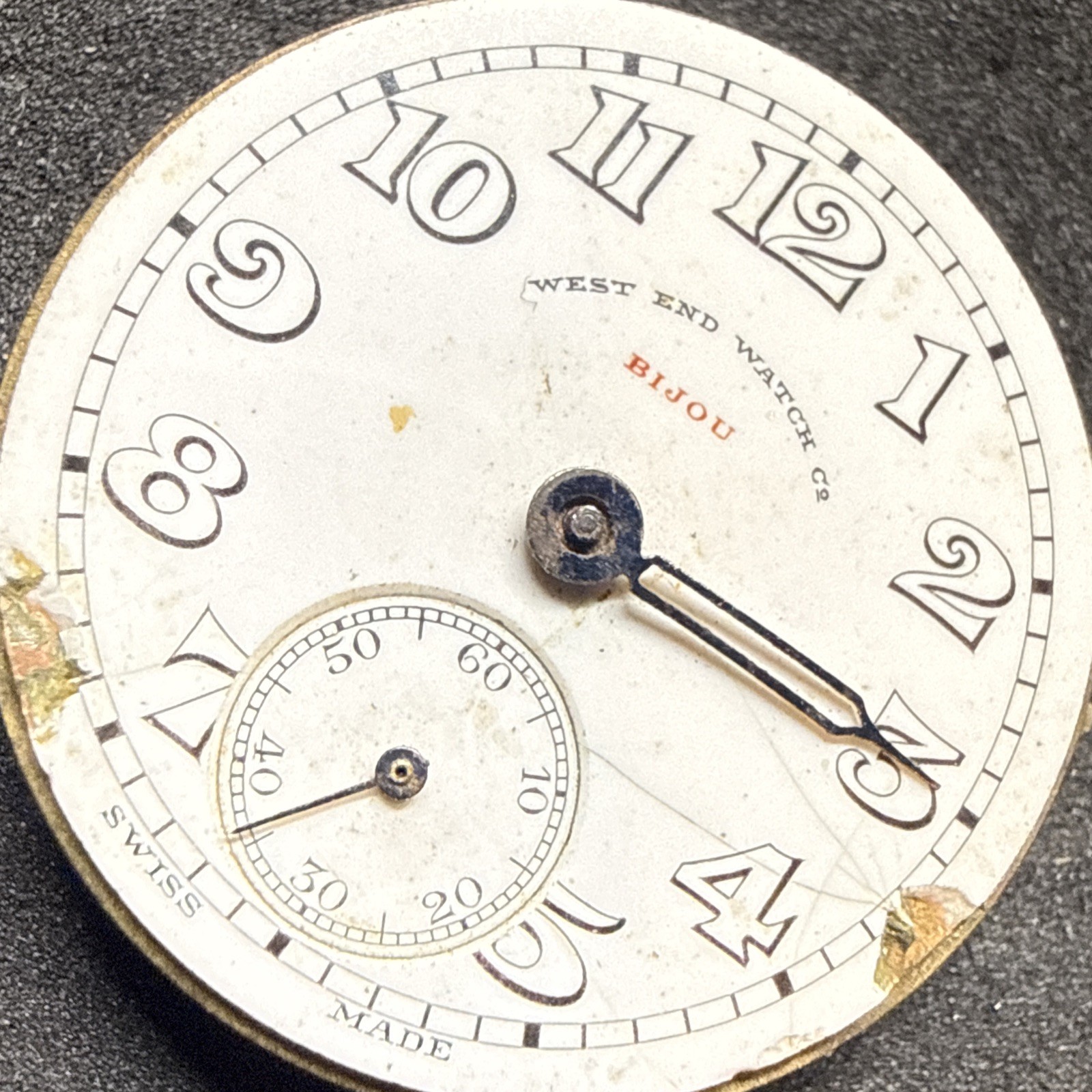 Genuine West End Company Bijou Longines 11.84N 11.84 N Movement Spares Repair