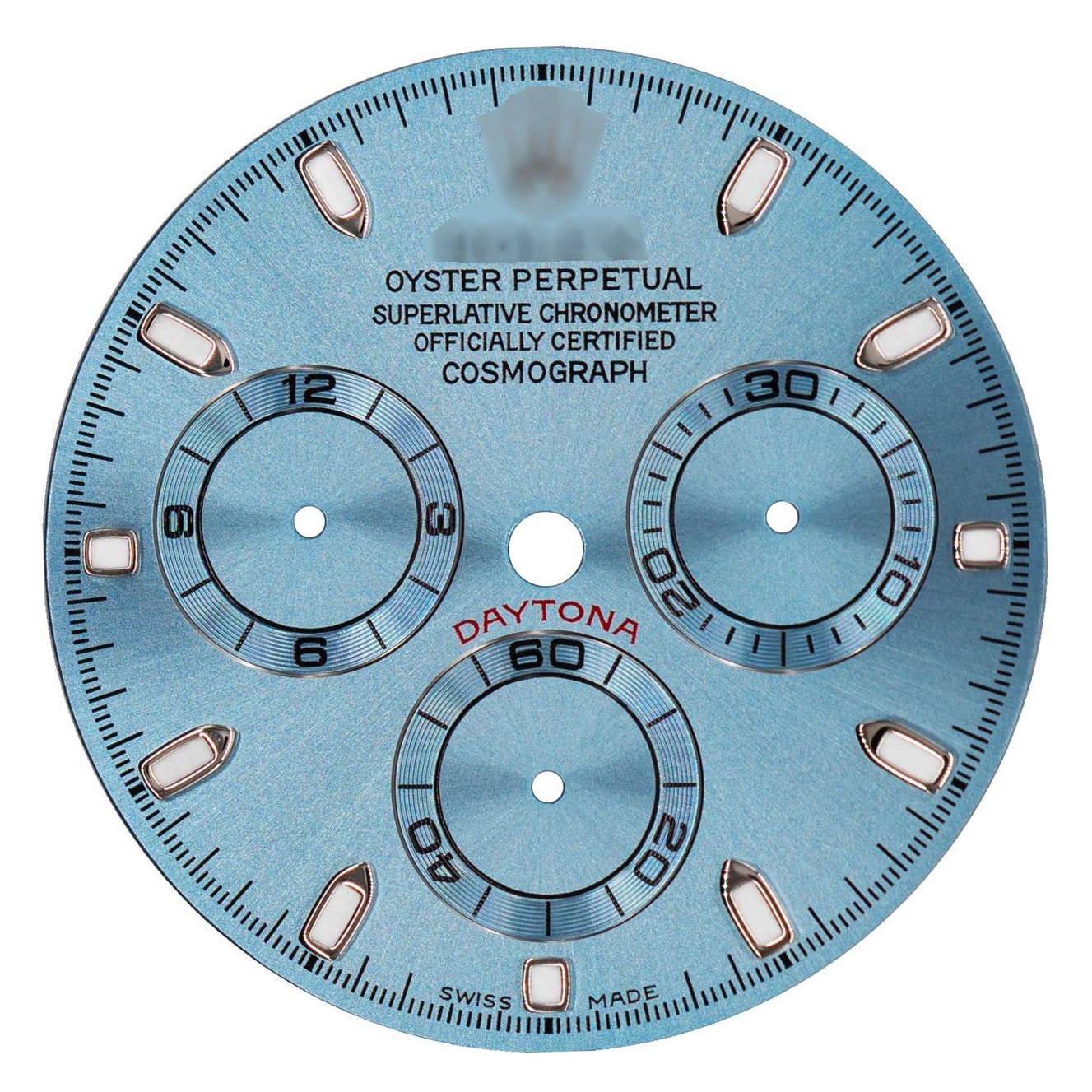 Daytona Custom Dial Ice Blue 4130 Ref 1165XX 2000-2016 116506 40mm Watch
