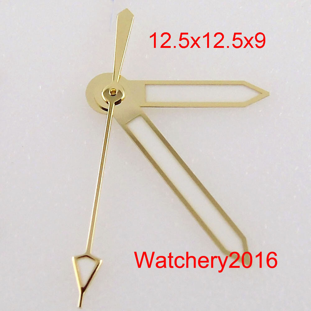 Luminous Rose Gold Silver Watch Hands Fit NH35 NH36 7s26 7s36 automatic movement