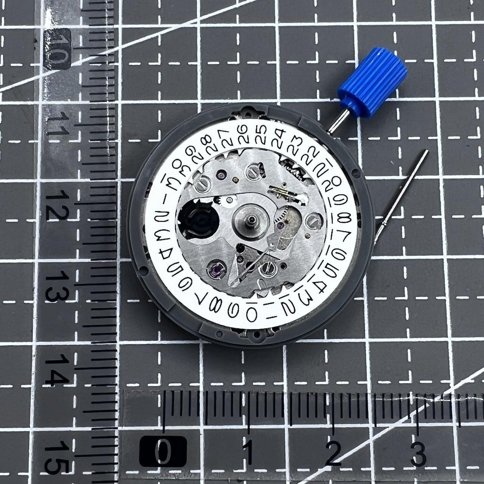 Japan Seiko NH35 Automatic Mechanical Movement High Accuracy White Disk