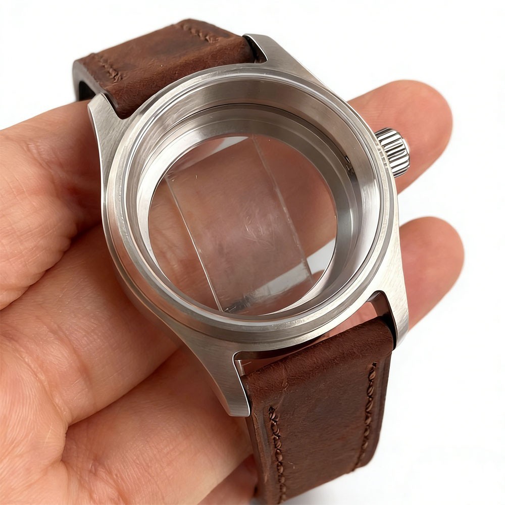 36mm/39mm Pilot Watch Case with Watchband Fit NH34 NH35 NH36 PT5000 Miyota8215